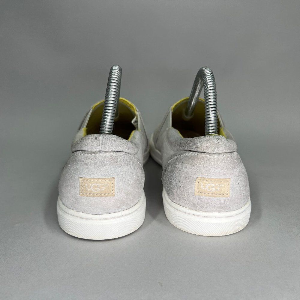 UGG Kitlyn Shoes Women's Size 8‎ Grey Suede Classic Slip On Loafers Sneakers - Picture 5 of 10